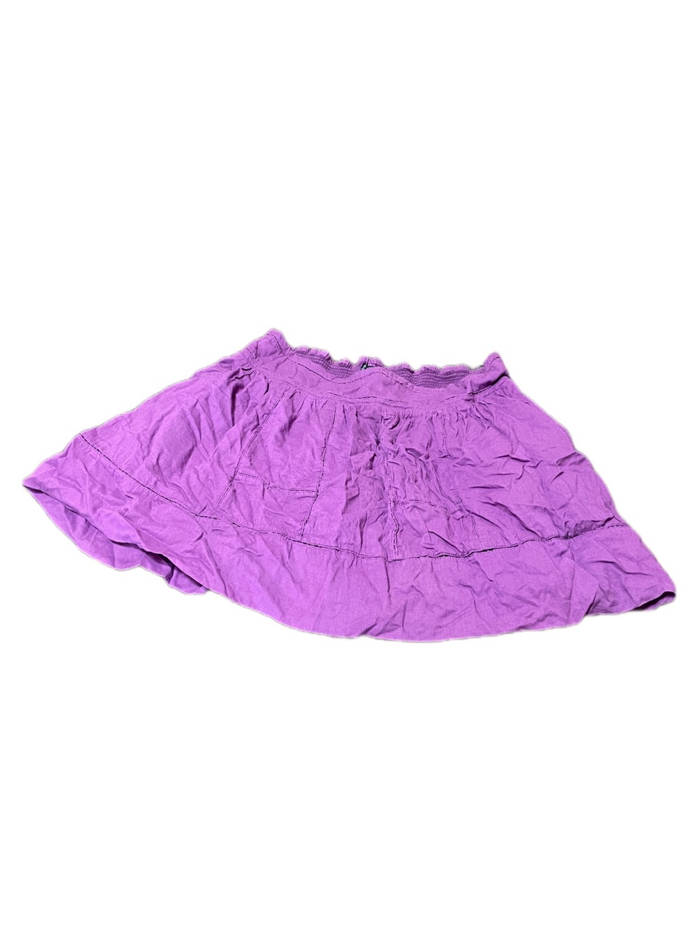 American Eagle Purple Ruffled Mini Skirt, Size XS, Style Y2K